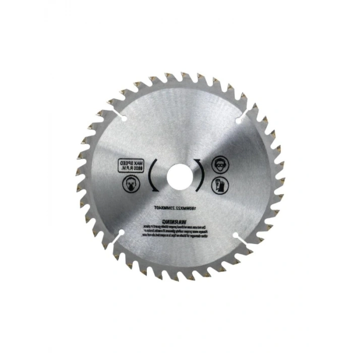 180 mm Çapında Sunta Testeresi Bıçağı, 40 Diş