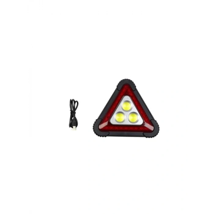 1800mAh Şarj Edilebilir Üçgen LED Reflektör