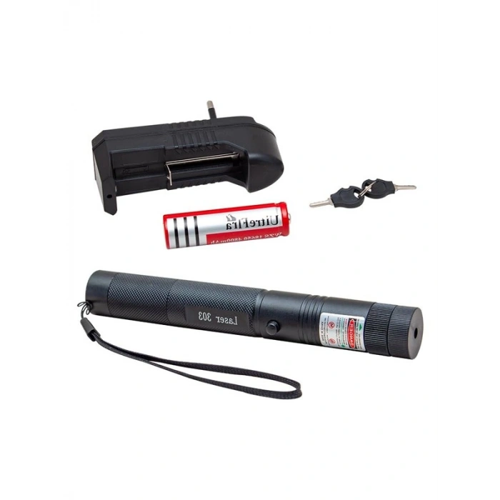 18650 PİLLİ ŞARJLI YEŞİL LAZER (5264)          [ A]