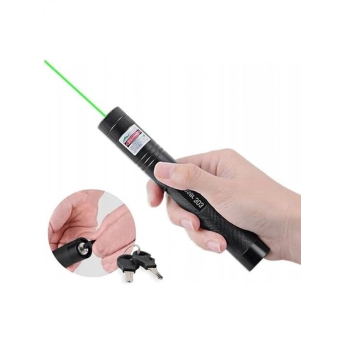 18650 PİLLİ ŞARJLI YEŞİL LAZER (5264)          [ A]