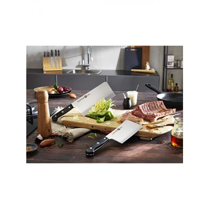 18cm Uzunluğunda Profesyonel Şef Bıçağı - Yüksek Kaliteli Çelik