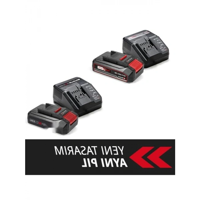 18V 2.5 Ah Başlangıç Akü Kiti - Hızlı Şarjlı Power X-Change