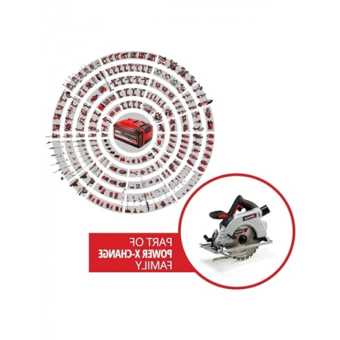 18V Akülü Daire Testere, 190 mm Bıçak