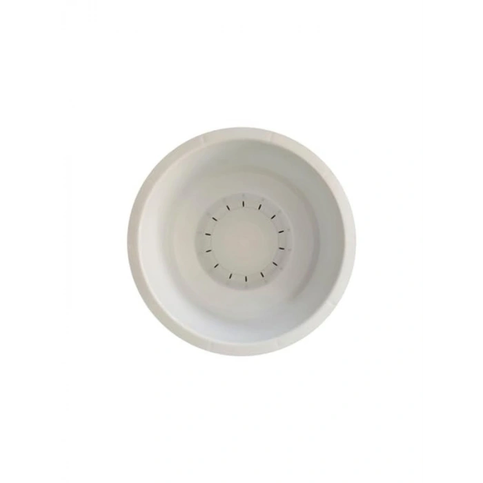 19 cm delikli süzgeçli ayaklı küre çiçek saksısı, 2 litre