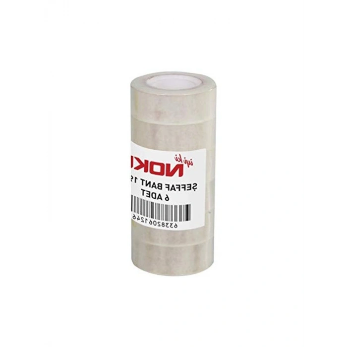 19 mm x 33 m Şeffaf Bant - 6lı Paket