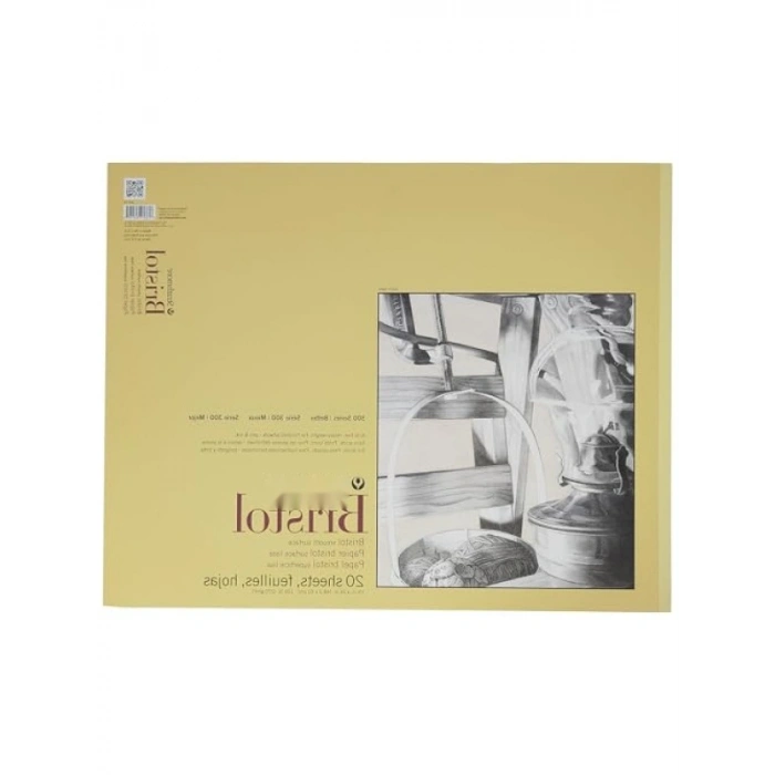 19x24 Bristol Pürüzsüz Ped, 20 Yaprak