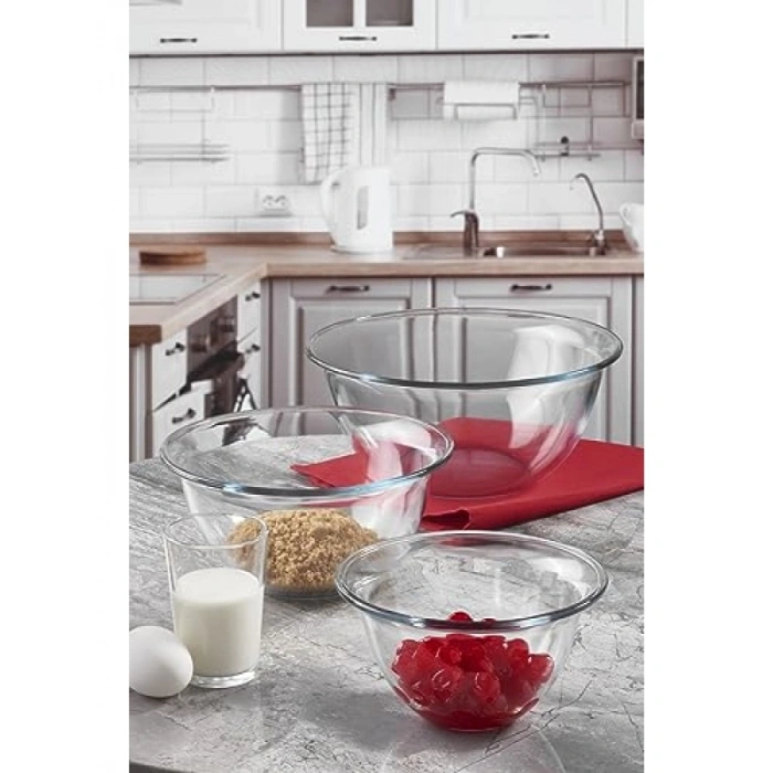 1900 cc Kapasiteli Yuvarlak Fırın Kase, 21.5 cm