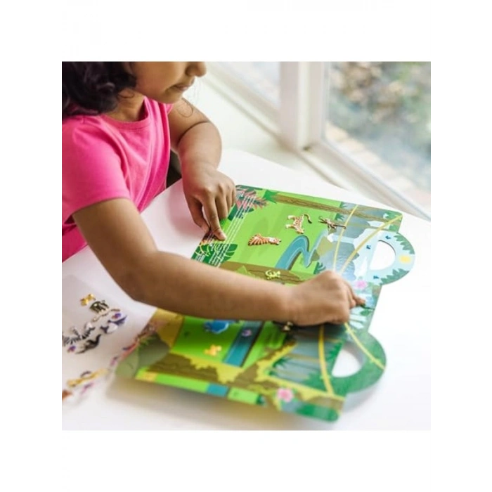 19106 kalın Gummistickern Safarispielzeug