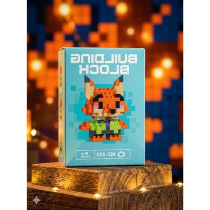 192 Parça Mikro Yapı Blok Seti - Eğitici Mini Blok Figürler, 8+ Yaş İçin