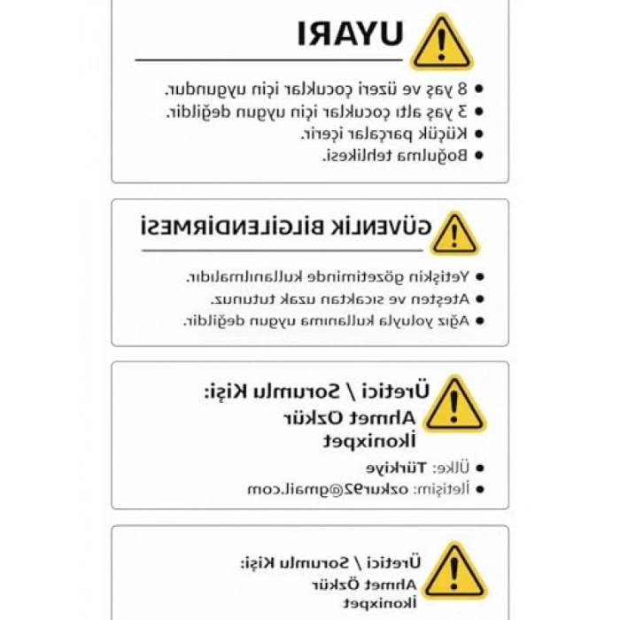 192 Parça Mikro Yapı Blok Seti - Ördek Temalı