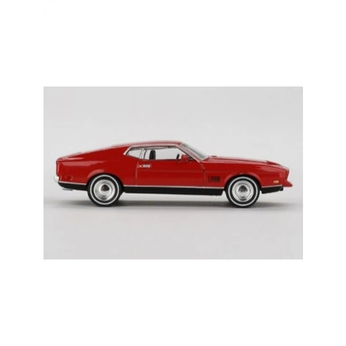 1971 Ford Mustang Mach 1 Mini Araç Modeli, 1/64 Ölçek, Özel Blister Ambalaj