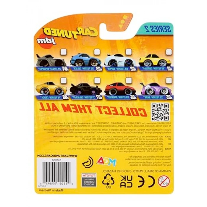 1985-87 Sprinter Trueno GT-Apex AE86 Diecast Metal Oyuncak Araba