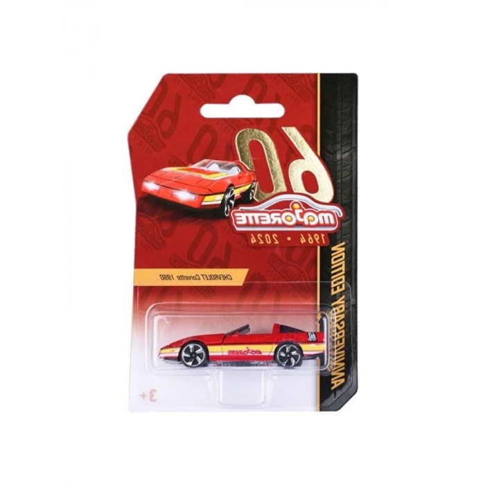 1990 Model Kırmızı Spor Araba Figürü