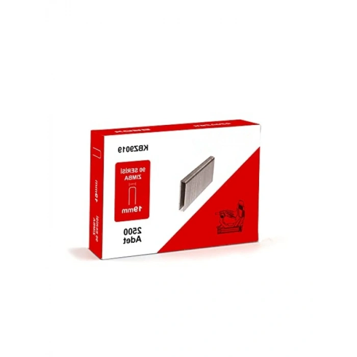 19mm Ağır Hizmet Tipi Zımba Teli - 2500 Adet