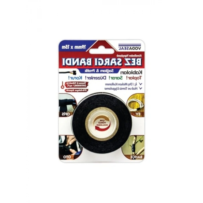 19mm x 15m Bez Sargı Bandı - Isıya Dayanıklı