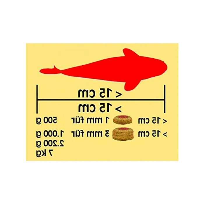 1Kg Koi Professional Yaz Yemi, Besleyici Formül