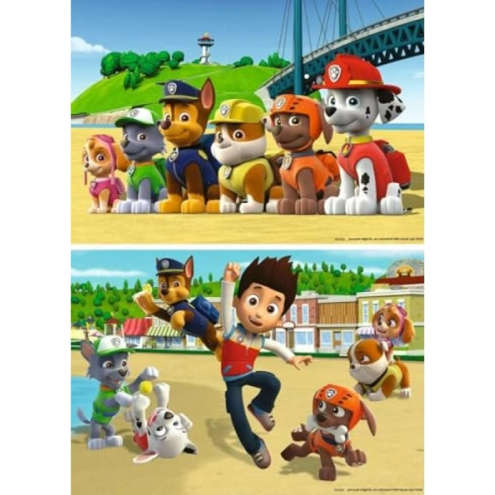 2 Adet 24 Parça Yapboz Seti – Eğlenceli Tasarımlar