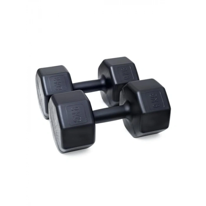 2 ADET Dambıl Seti - 6 KG Ağırlık, Beton Dolgu