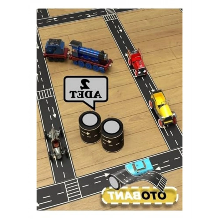 2 Adet Eğitici Yol Yapım Bandı - Eğlenceli Oyun Tecrübesi