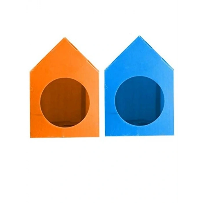2 Adet Ekonomik Kedi Evi - Pratik Kullanım