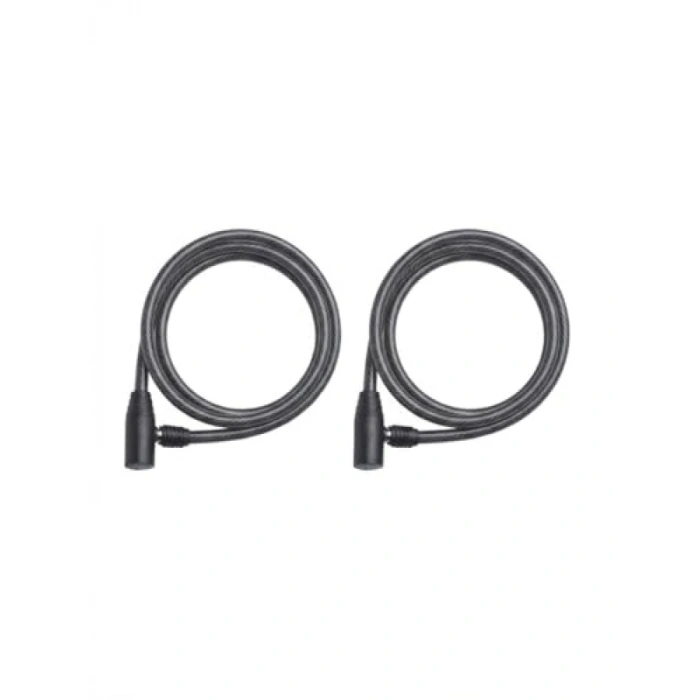 2 Adet Güvenlik Bisiklet Kilidi Seti - 80 cm Çelik Halat