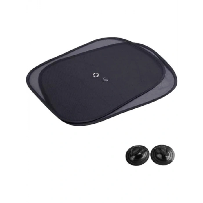 2 Adet Katlanabilir Oto Yan Cam Perdesi