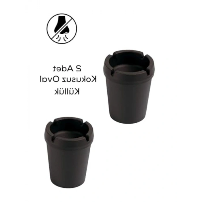 2 Adet Kokusuz Oval Küllük - Pratik ve Estetik Tasarım