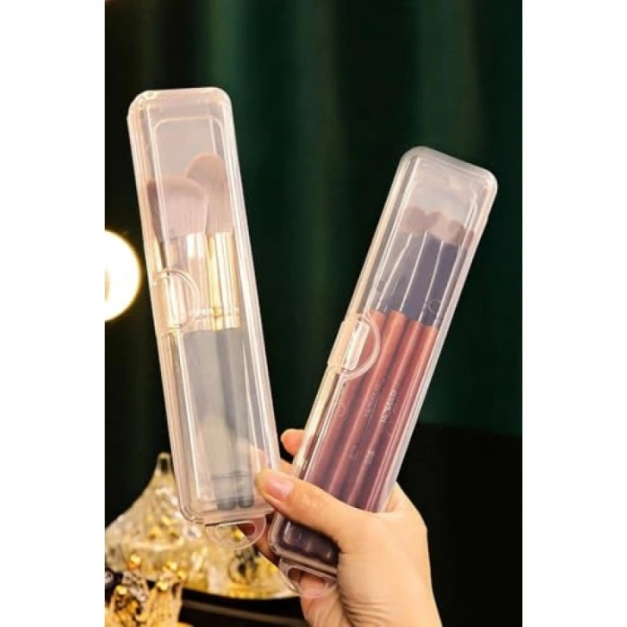 2 Adet Şeffaf Makyaj Organizeri Kutusu