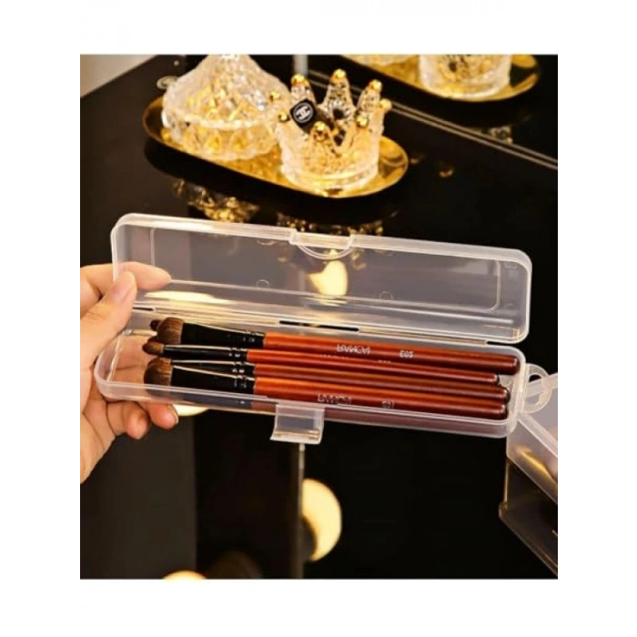 2 Adet Şeffaf Makyaj Organizeri Kutusu