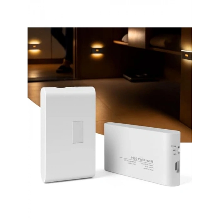 2 Adet Sensörlü Şarjlı LED Aplik - 5W