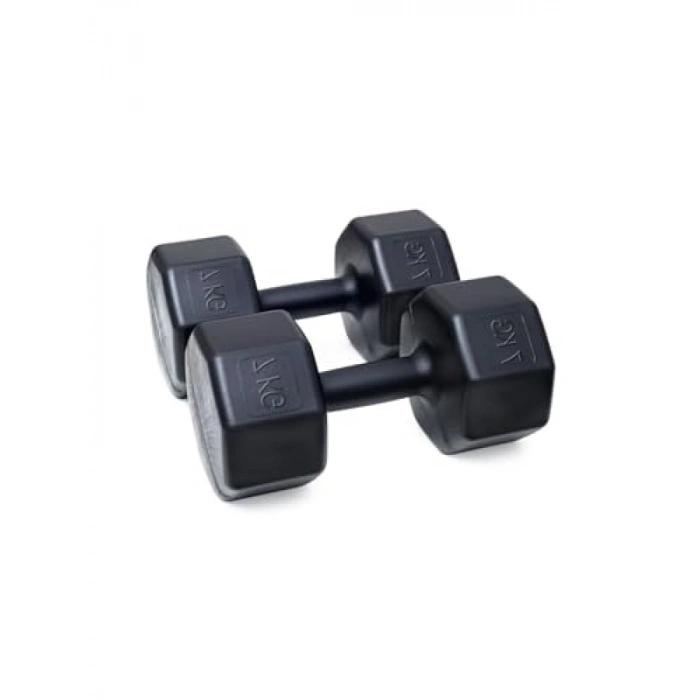 2 ADET Siyah Dambıl Seti - 7 Kg Ağırlık