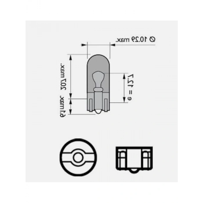 2 Adet Turuncu Amber Dipsiz Tavan Park Ampülü