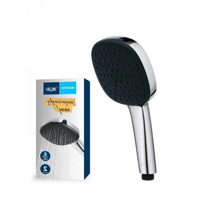 2 Akışlı El Duşu, 110mm Kare Duş Başlığı