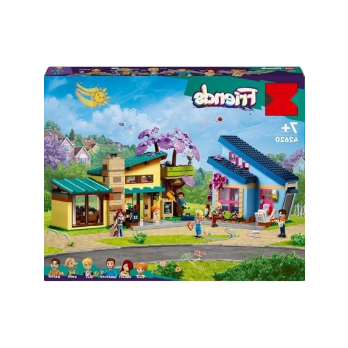 2 Ev ve Ağaç Evi İçeren Aile Oyuncak Seti - 42620