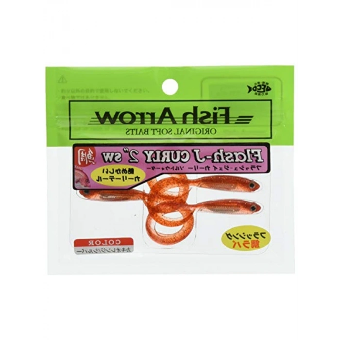 2 Flash-J Curly SW Silikon Yem (5 Adet)