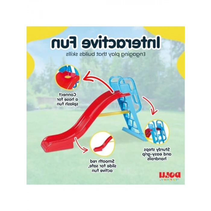 2 In 1 Büyük Su Kaydırağı - Kırmızı