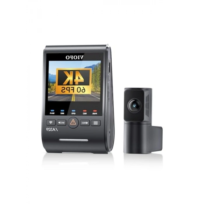 2 Kameralı 4K Araç Kamerası, GPS Destekli, Viofo A329S
