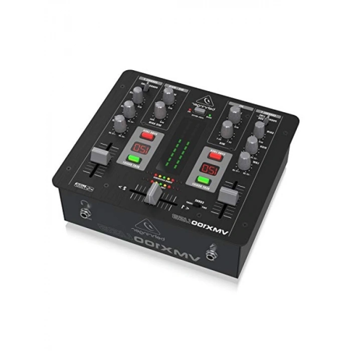 2 Kanal Profesyonel DJ Mikseri, USB/Audio Arayüzü