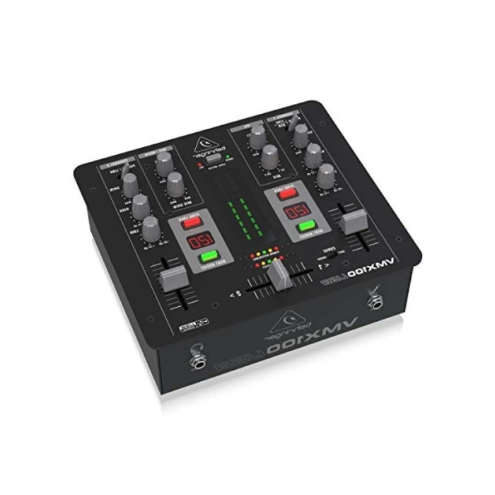 2 Kanal Profesyonel DJ Mikseri, USB/Audio Arayüzü