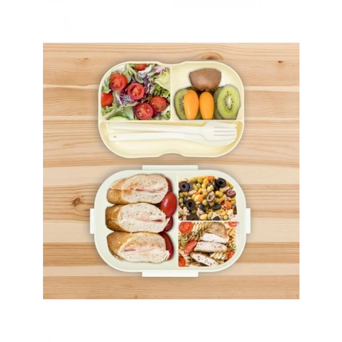 2 Katlı Beslenme Çantası, Hava Kilitli ve Set İçeriği ile Kullanışlı
