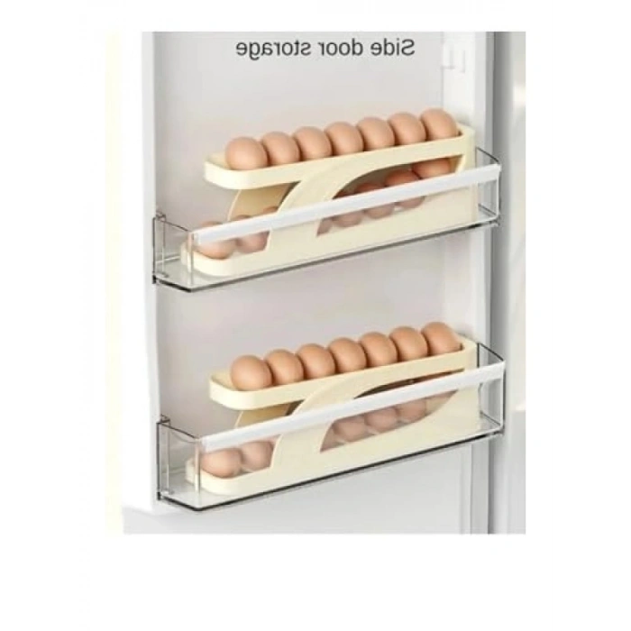 2 Katlı Otomatik Buzdolabı Yumurta Standı