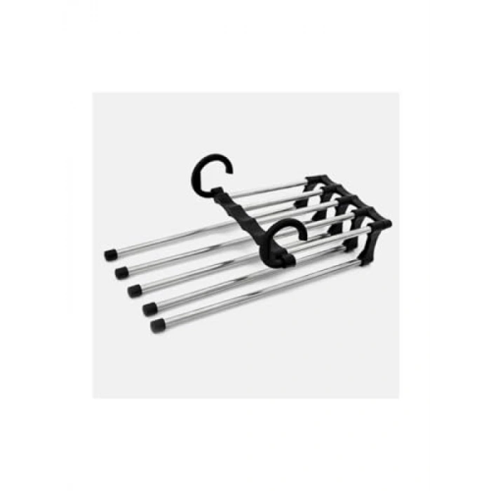 2 Katlı Pantolon Askısı (5li) - Katlanabilir