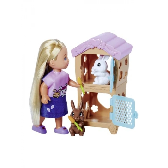 2 Katlı Tavşan Evi Oyun Seti