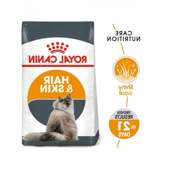 2 Kg Kedi Maması, Saç ve Deri Bakımı için Özel Formül
