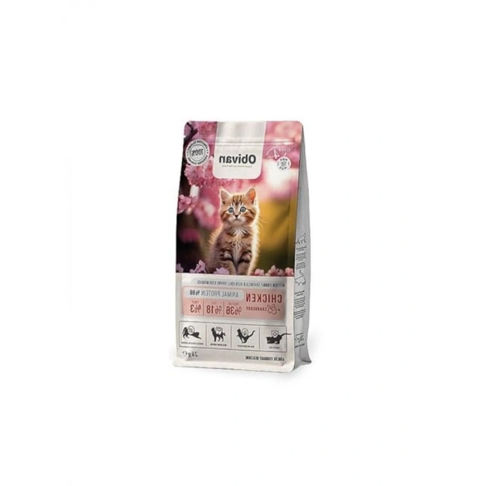 2 Kg Kızılcık ve Tavuklu Yavru Kedi Maması