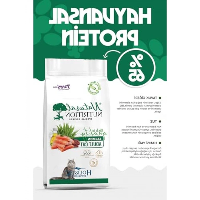 2 kg PREMIUM Somonlu Kuru Kedi Maması