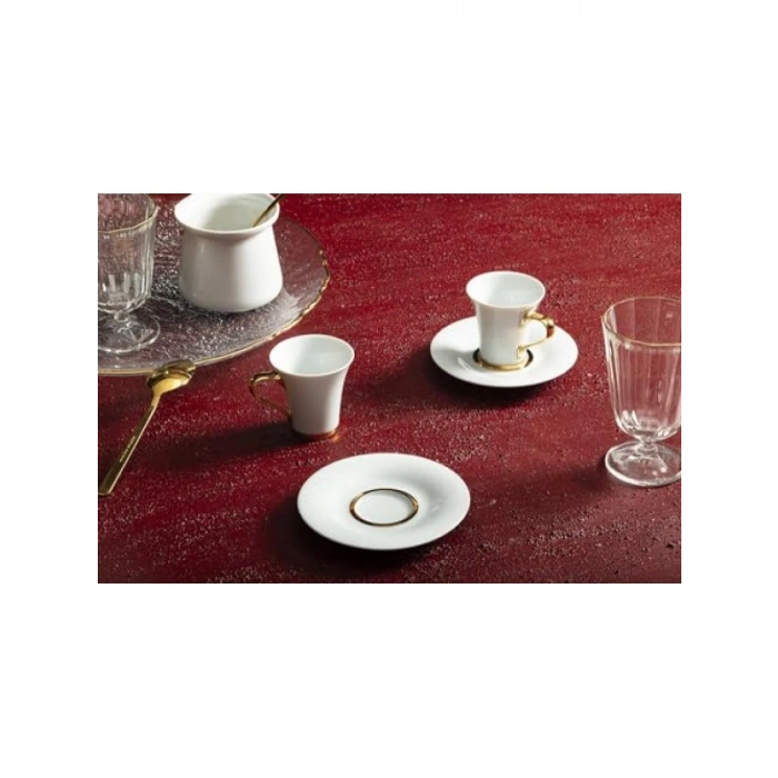 2 Kişilik Kahve Takımı - 60cc Porselen