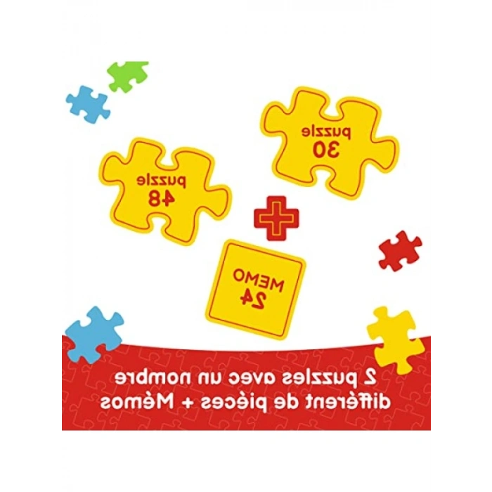 2li Büyüleyici Bulmaca Seti (30+48 Parça)