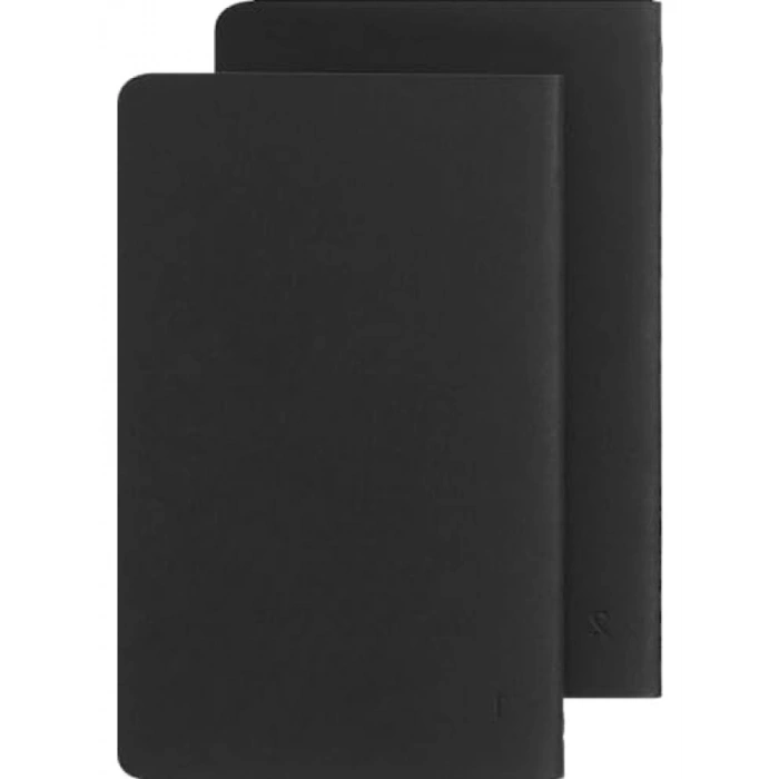 2li Cep Boy Not Defteri, Siyah Karton Kapak