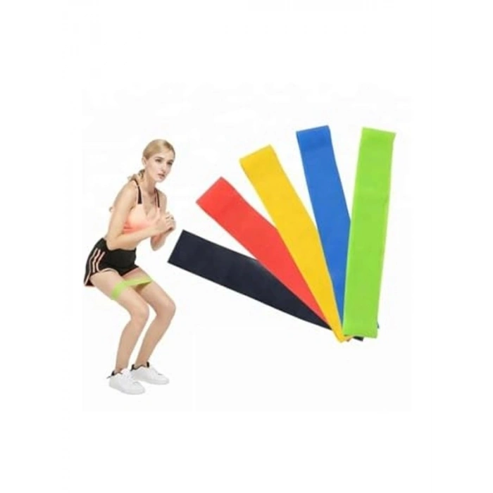 2li Direnç Bandı Seti ile Orta Sert Pilates ve Aerobik Egzersiz